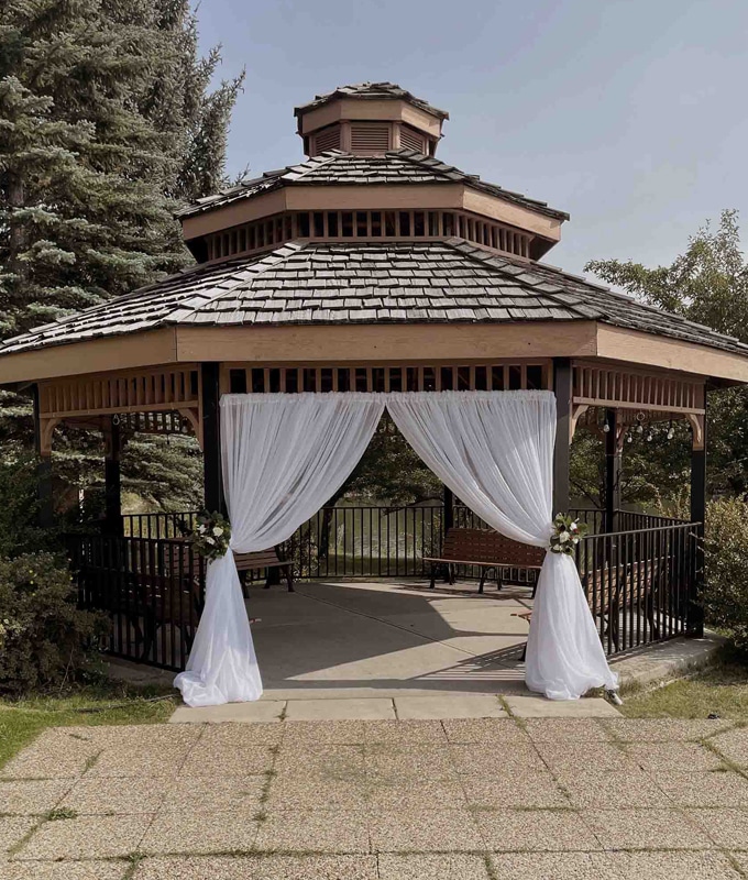 Decorated room at a Calgary venue